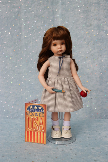 Jenny 1 - OOAK - 11" Porcelain Doll - from Dianna Effner mold Expressions - MAFD