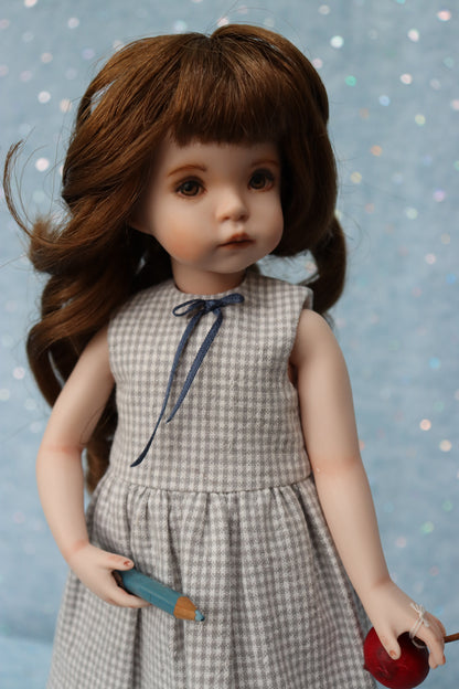 Jenny 1 - OOAK - 11" Porcelain Doll - from Dianna Effner mold Expressions - MAFD