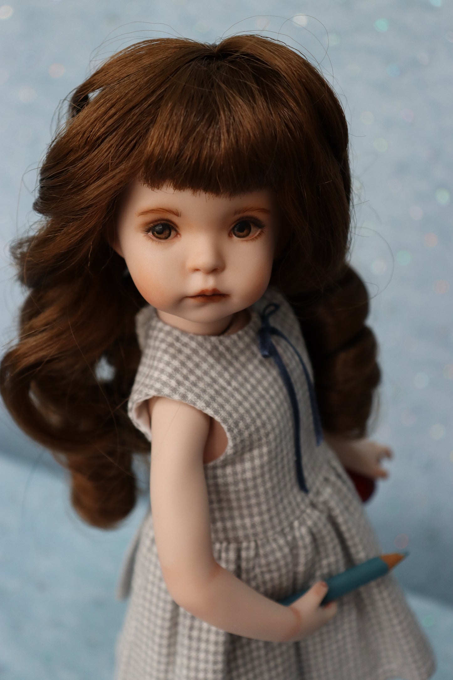 Jenny 1 - OOAK - 11" Porcelain Doll - from Dianna Effner mold Expressions - MAFD
