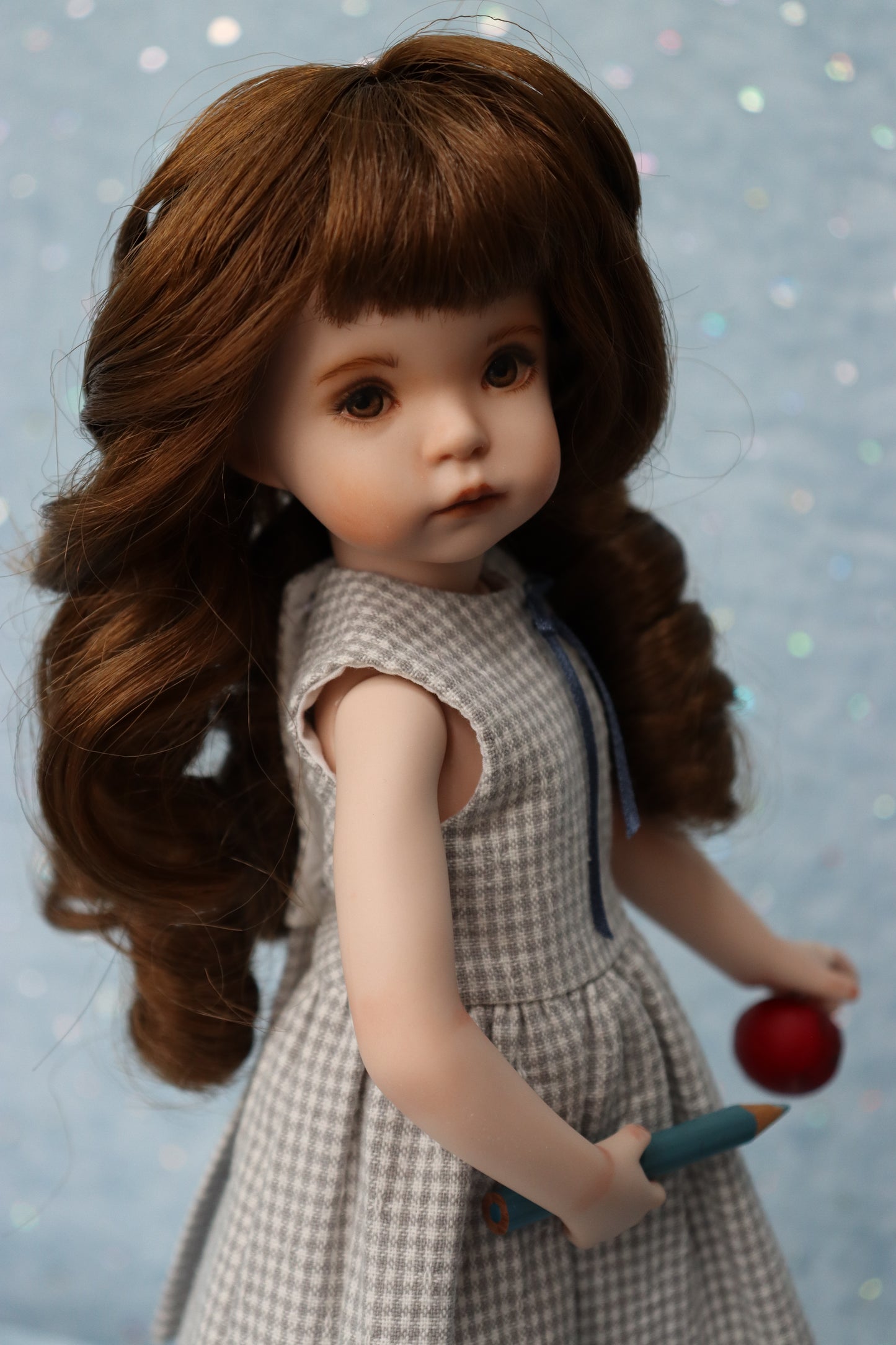 Jenny 1 - OOAK - 11" Porcelain Doll - from Dianna Effner mold Expressions - MAFD