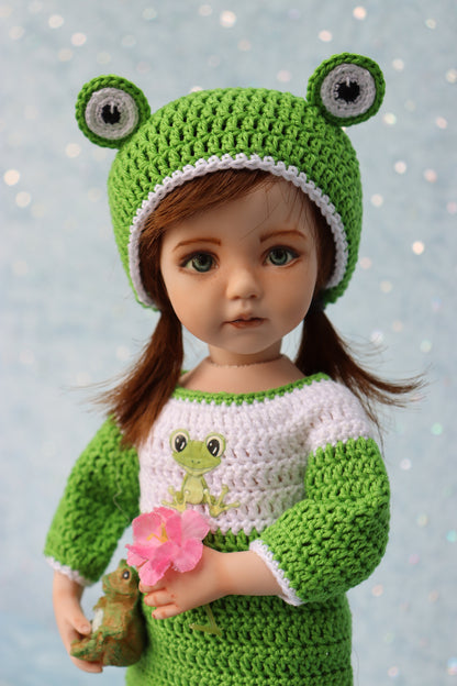 Portrait #10 - OOAK - 11" Porcelain Doll - from Dianna Effner mold - MAFD