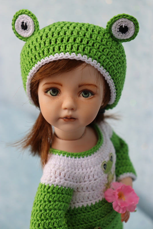 Portrait #10 - OOAK - 11" Porcelain Doll - from Dianna Effner mold - MAFD