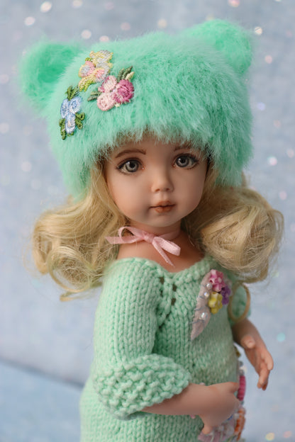 Portrait #1 - OOAK - 11" Porcelain Doll - from Dianna Effner mold - MAFD