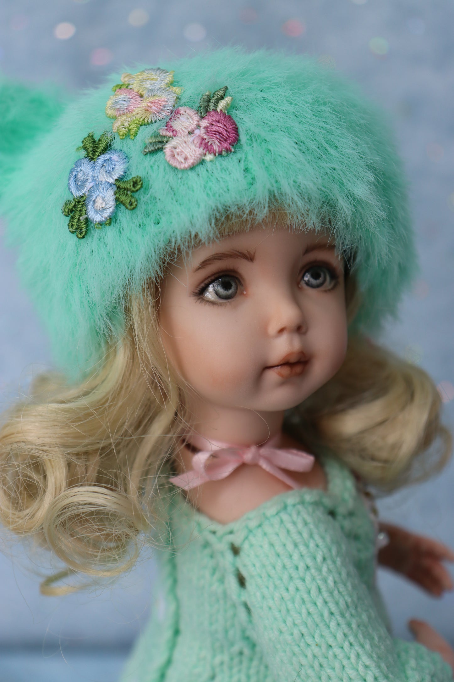 Portrait #1 - OOAK - 11" Porcelain Doll - from Dianna Effner mold - MAFD