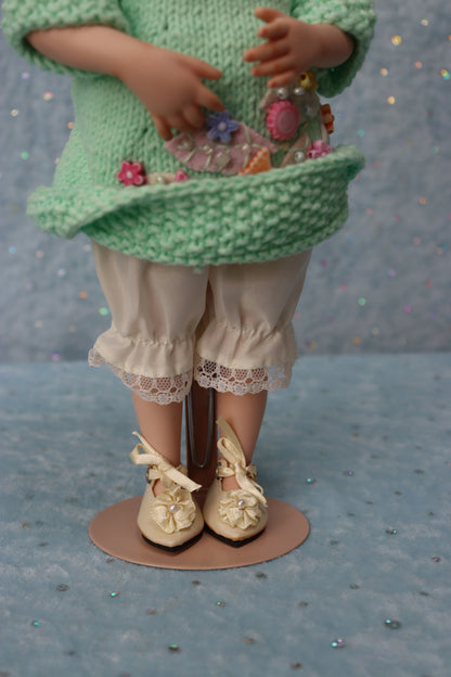 Portrait #1 - OOAK - 11" Porcelain Doll - from Dianna Effner mold - MAFD
