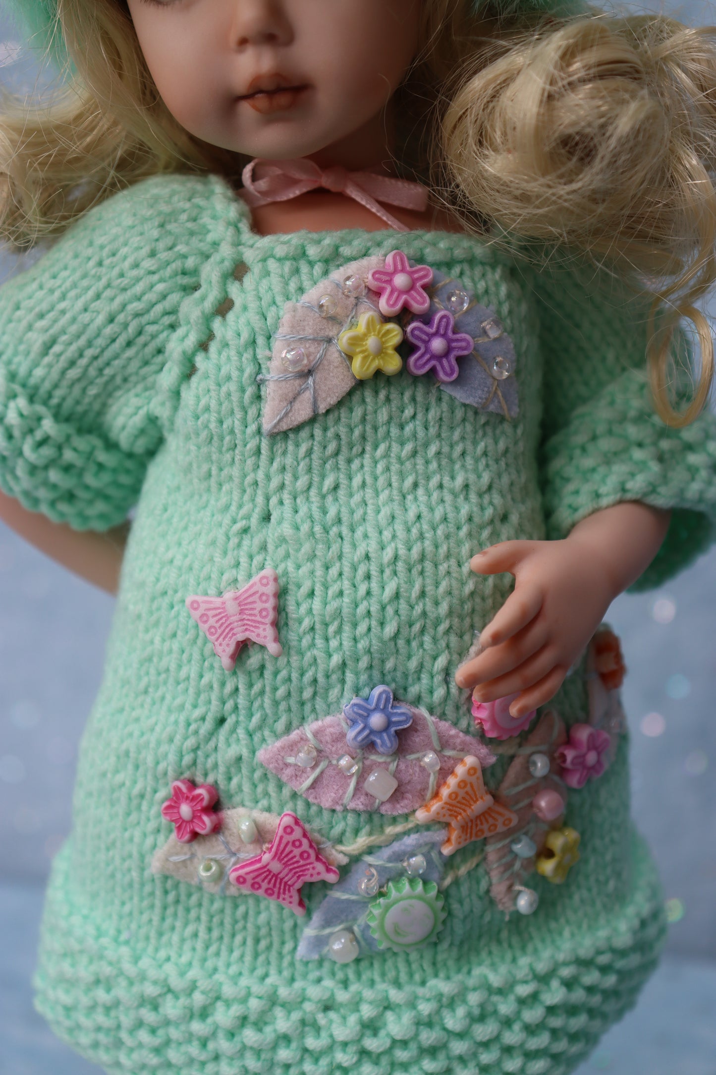 Portrait #1 - OOAK - 11" Porcelain Doll - from Dianna Effner mold - MAFD