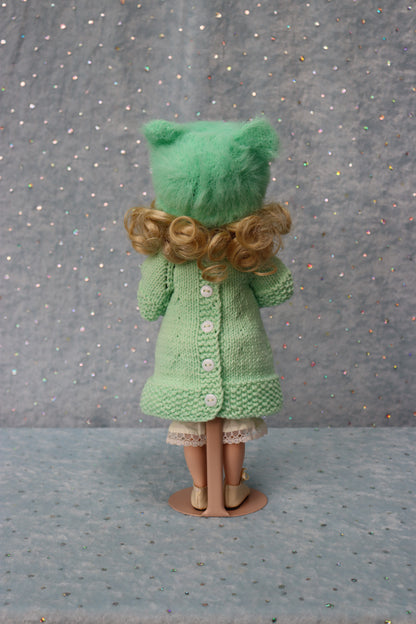 Portrait #1 - OOAK - 11" Porcelain Doll - from Dianna Effner mold - MAFD