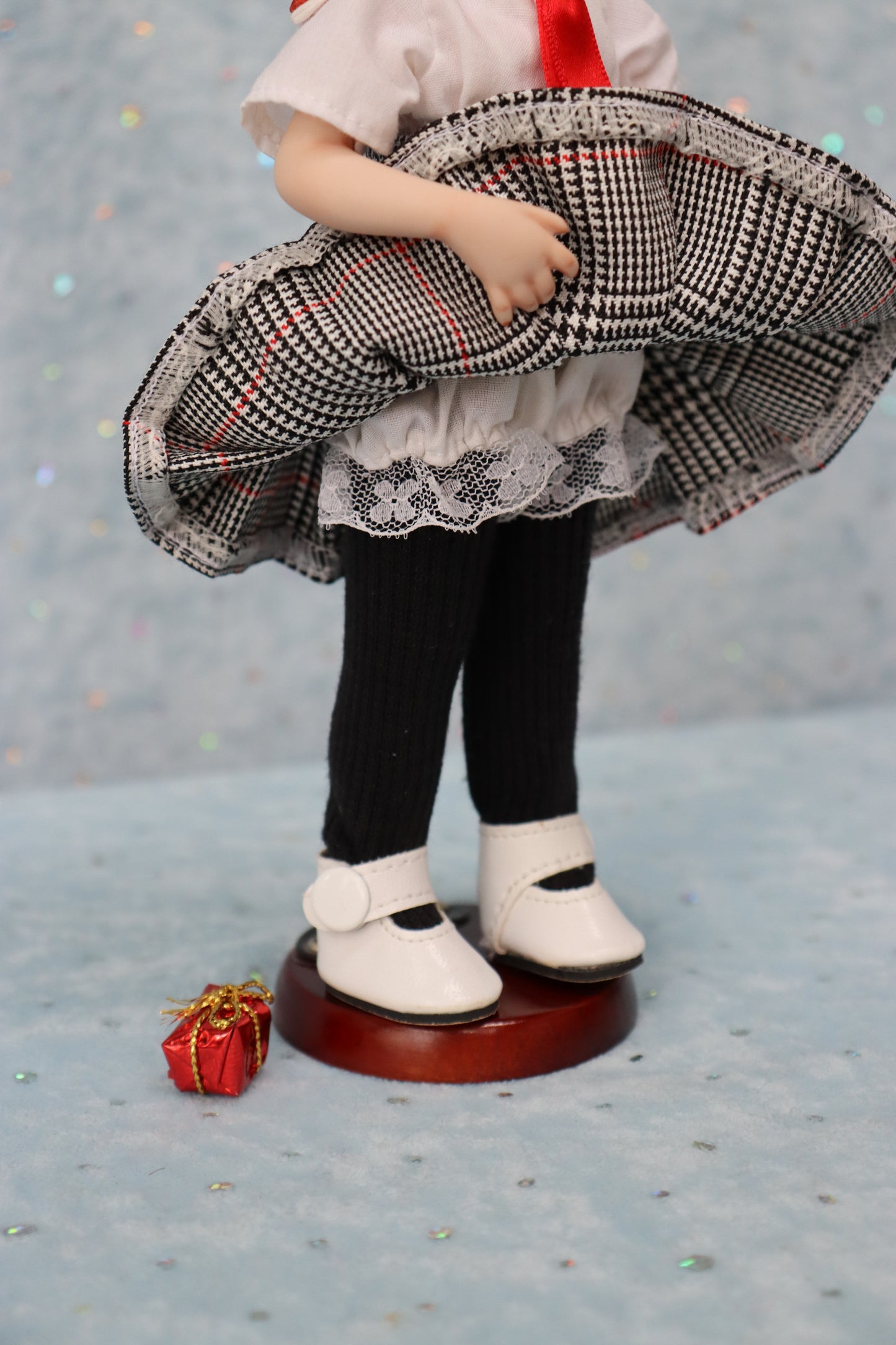 Polly - OOAK - 8" Porcelain Doll - from Dianna Effner mold Expressions - MAFD