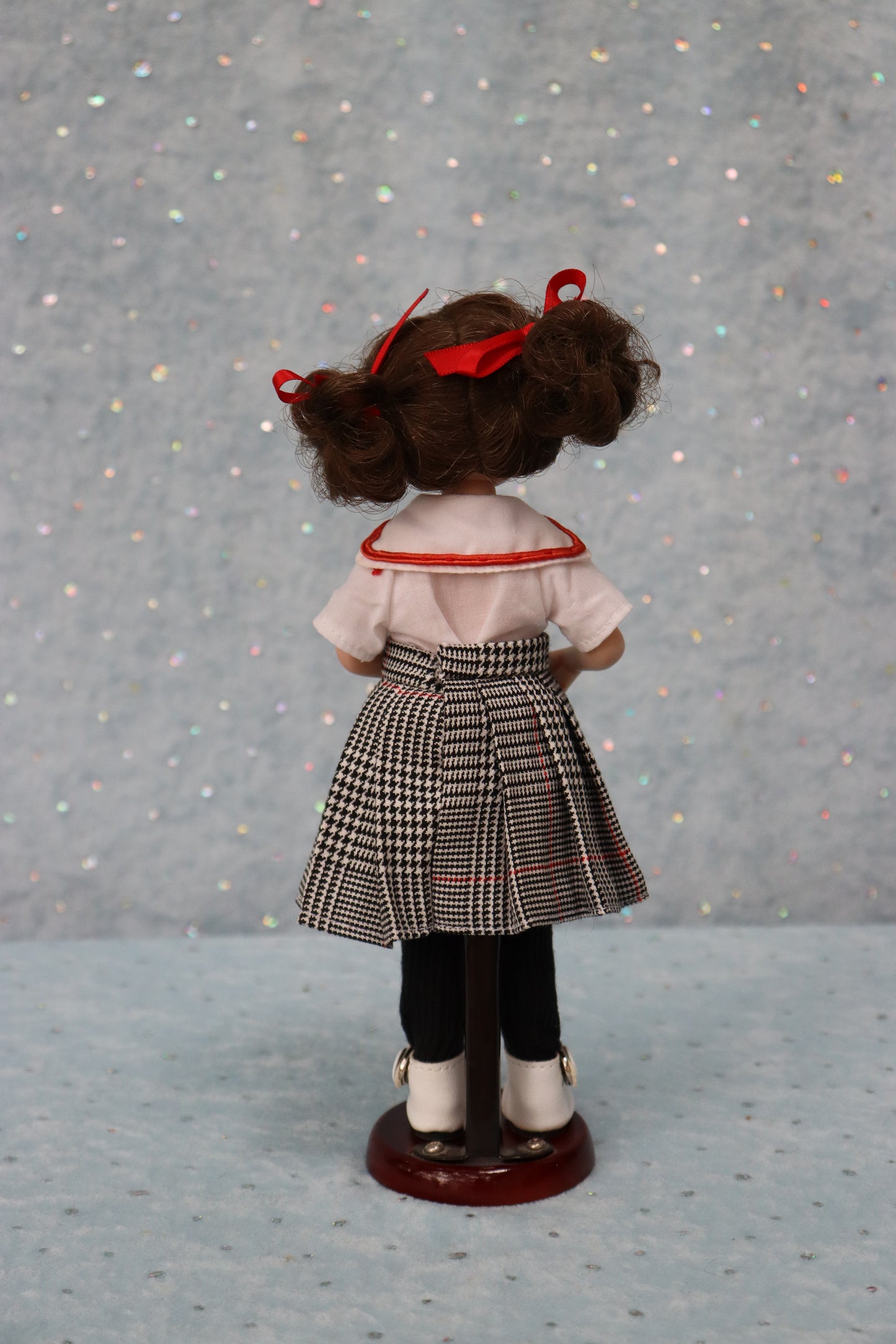 Polly - OOAK - 8" Porcelain Doll - from Dianna Effner mold Expressions - MAFD