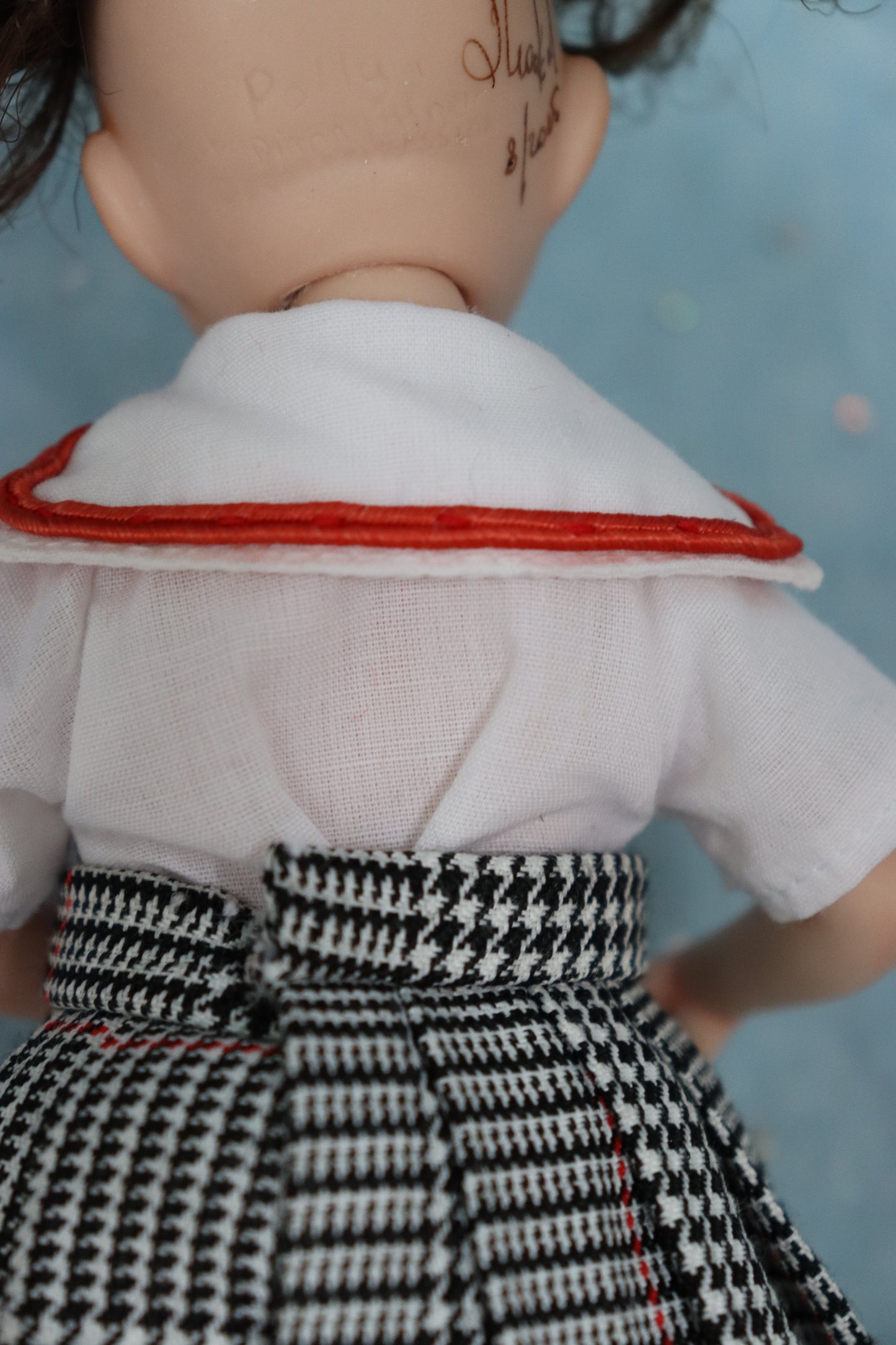 Polly - OOAK - 8" Porcelain Doll - from Dianna Effner mold Expressions - MAFD