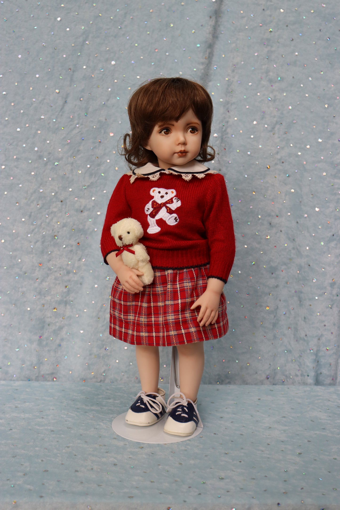 Portrait # 1 - OOAK - 14" - Porcelain Doll - from Dianna Effner mold - MAFD