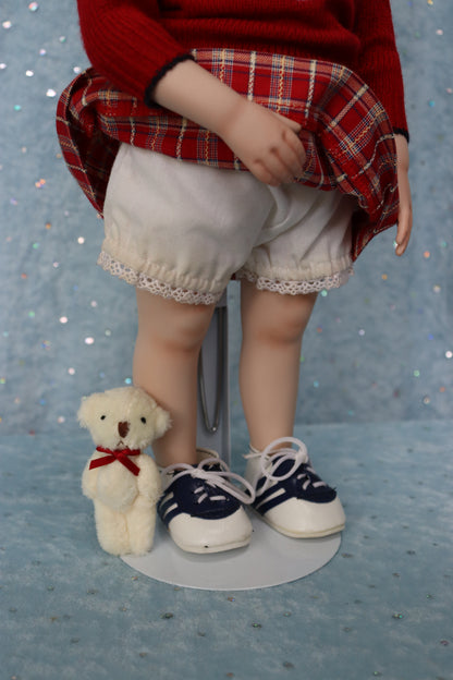 Portrait # 1 - OOAK - 14" - Porcelain Doll - from Dianna Effner mold - MAFD