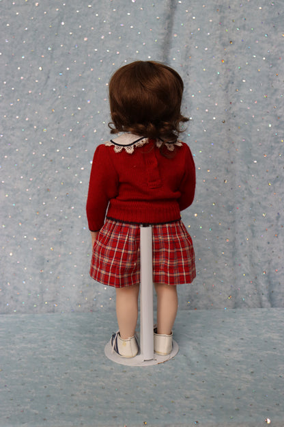 Portrait # 1 - OOAK - 14" - Porcelain Doll - from Dianna Effner mold - MAFD