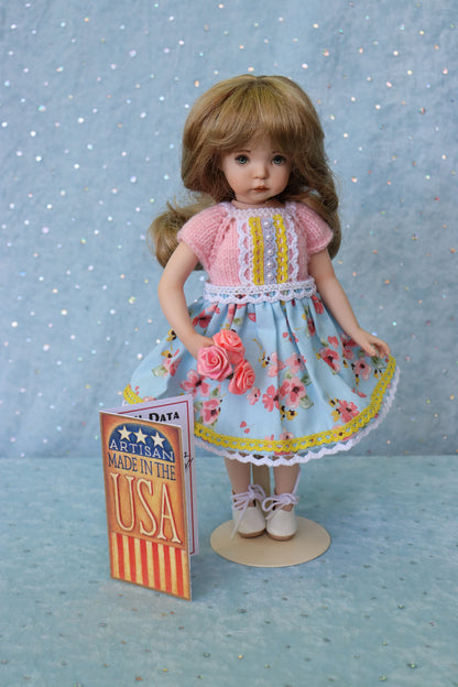 Jenny 1 - OOAK - 11" Porcelain Doll - from Dianna Effner mold Expressions - MAFD