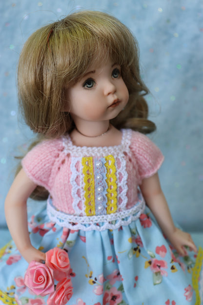 Jenny 1 - OOAK - 11" Porcelain Doll - from Dianna Effner mold Expressions - MAFD