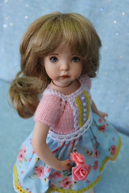 Jenny 1 - OOAK - 11" Porcelain Doll - from Dianna Effner mold Expressions - MAFD