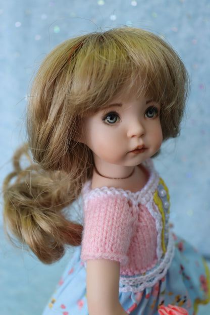 Jenny 1 - OOAK - 11" Porcelain Doll - from Dianna Effner mold Expressions - MAFD
