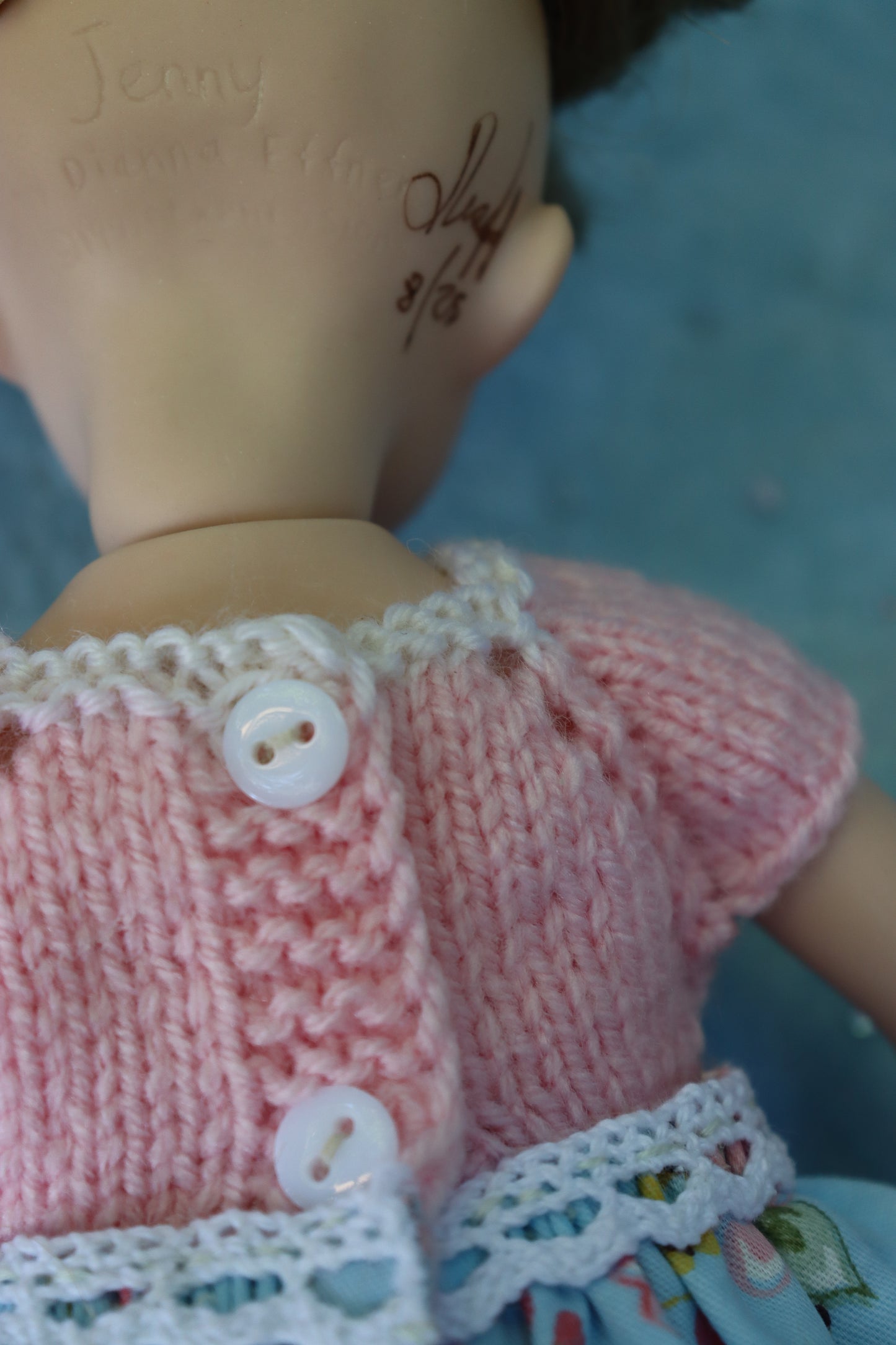 Jenny 1 - OOAK - 11" Porcelain Doll - from Dianna Effner mold Expressions - MAFD
