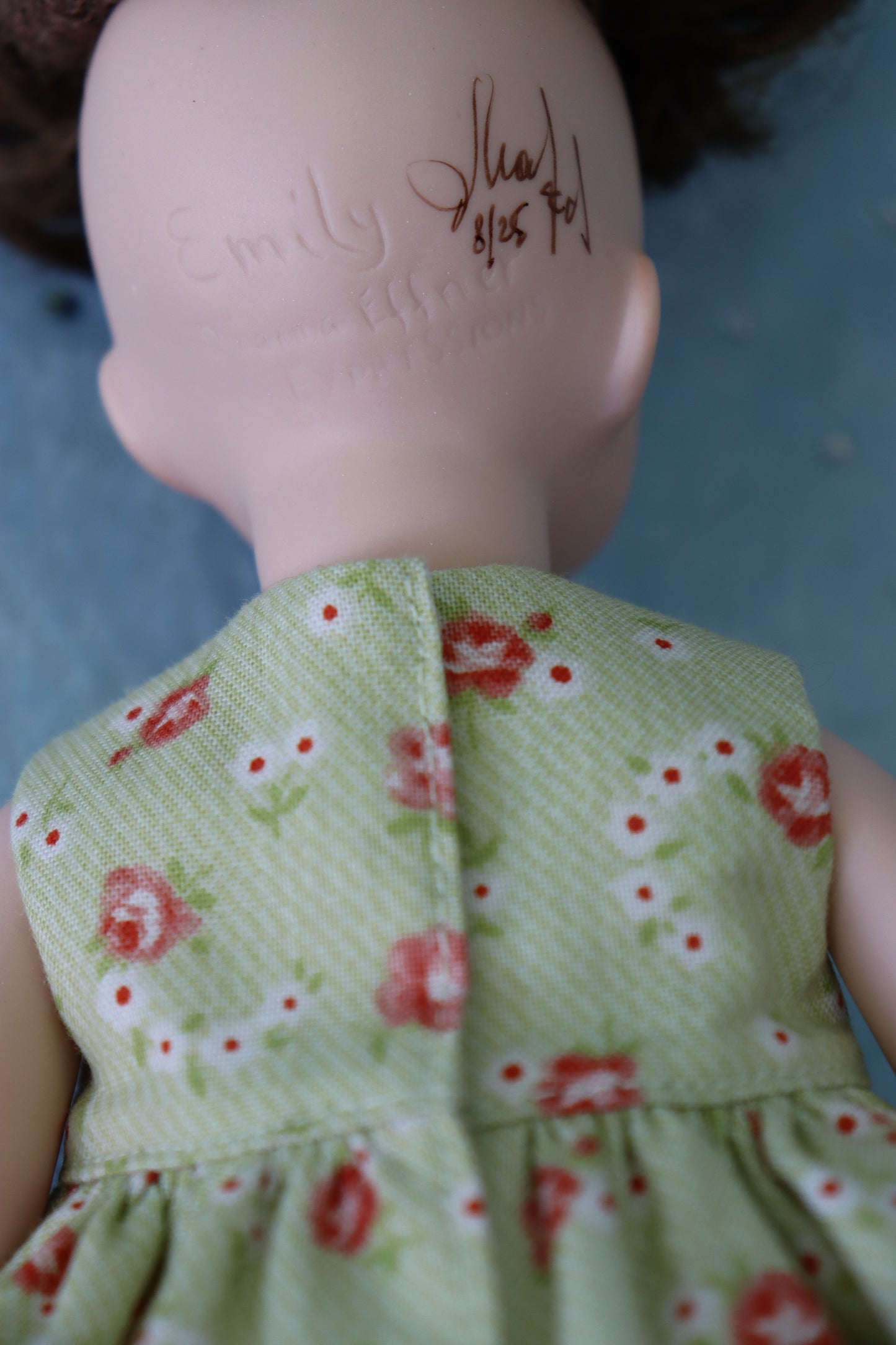 Emily- OOAK - 11" Porcelain Doll - from Dianna Effner mold Expressions - MAFD