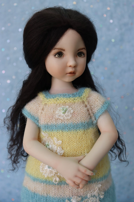 Madeline - OOAK - 12" Porcelain Doll - from Dianna Effner mold - MAFD