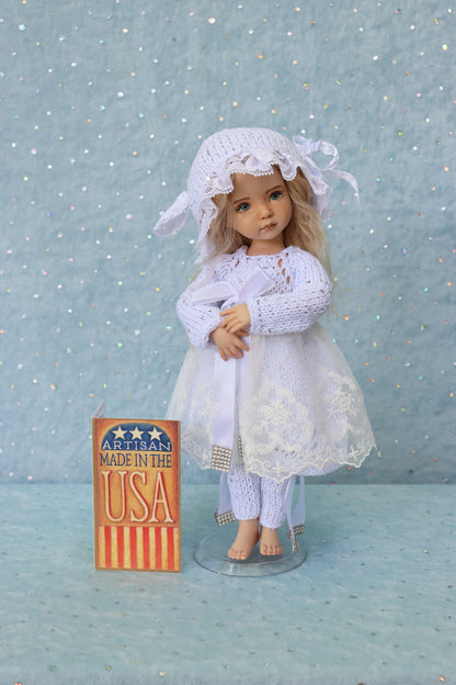 Little Darling #1 - OOAK - 11" Porcelain Doll - from Dianna Effner mold - MAFD