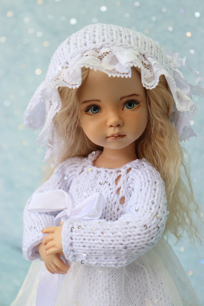 Little Darling #1 - OOAK - 11" Porcelain Doll - from Dianna Effner mold - MAFD