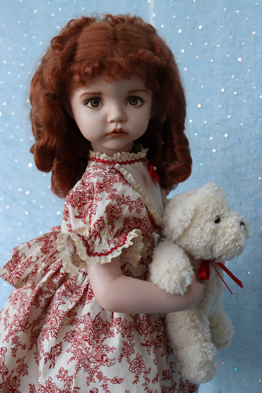 Molly - OOAK - 20" - Porcelain Doll - from Dianna Effner mold Expressions- MAFD