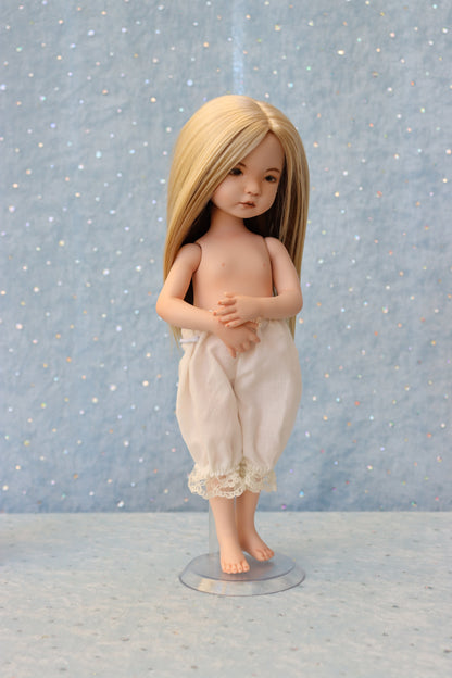 Little Darling #2 - OOAK - 11" nude Porcelain Doll - from Dianna Effner Expressions mold - MAFD