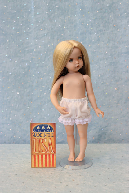 Little Lou - OOAK - 11" nude Porcelain Doll - from Dianna Effner Expressions mold - MAFD