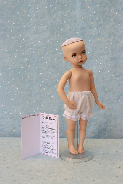 Little Lou - OOAK - 11" nude Porcelain Doll - from Dianna Effner Expressions mold - MAFD