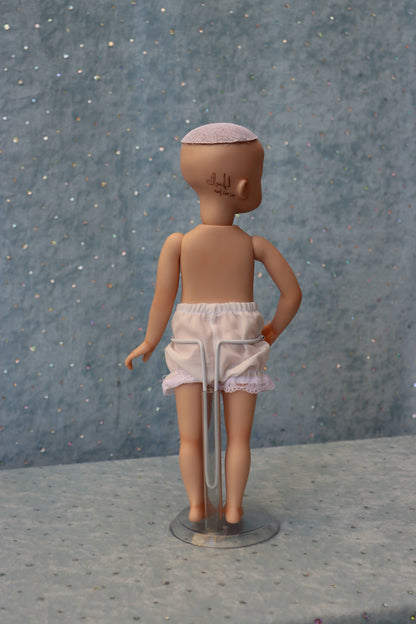 Little Lou - OOAK - 11" nude Porcelain Doll - from Dianna Effner Expressions mold - MAFD