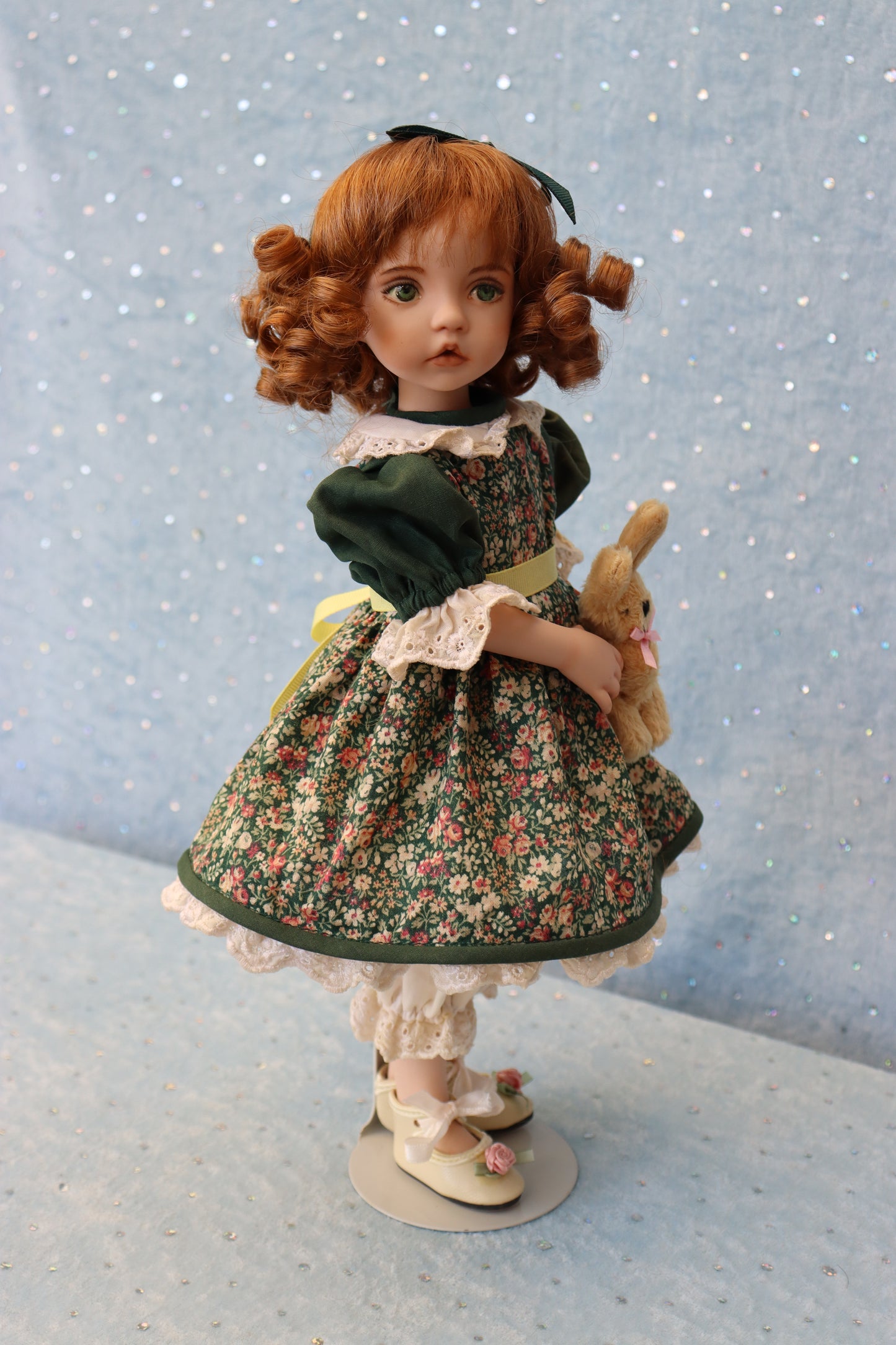 Nicole - OOAK - 12" Porcelain Doll - from Dianna Effner Expressions mold - MAFD