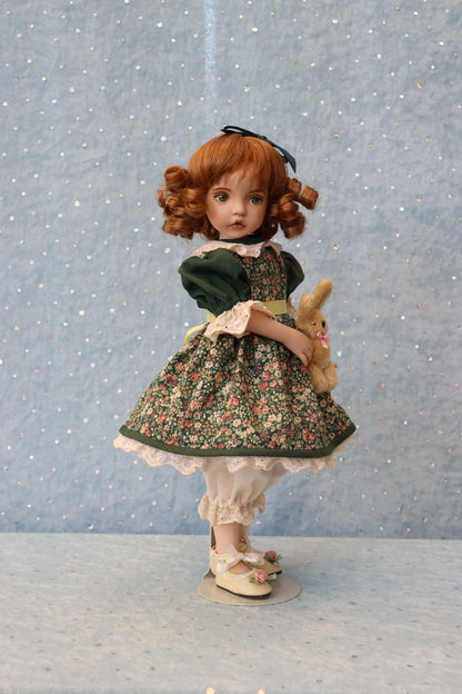 Nicole - OOAK - 12" Porcelain Doll - from Dianna Effner Expressions mold - MAFD