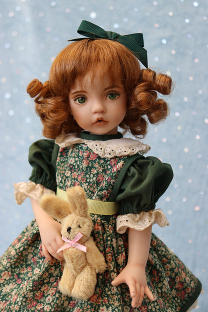 Nicole - OOAK - 12" Porcelain Doll - from Dianna Effner Expressions mold - MAFD