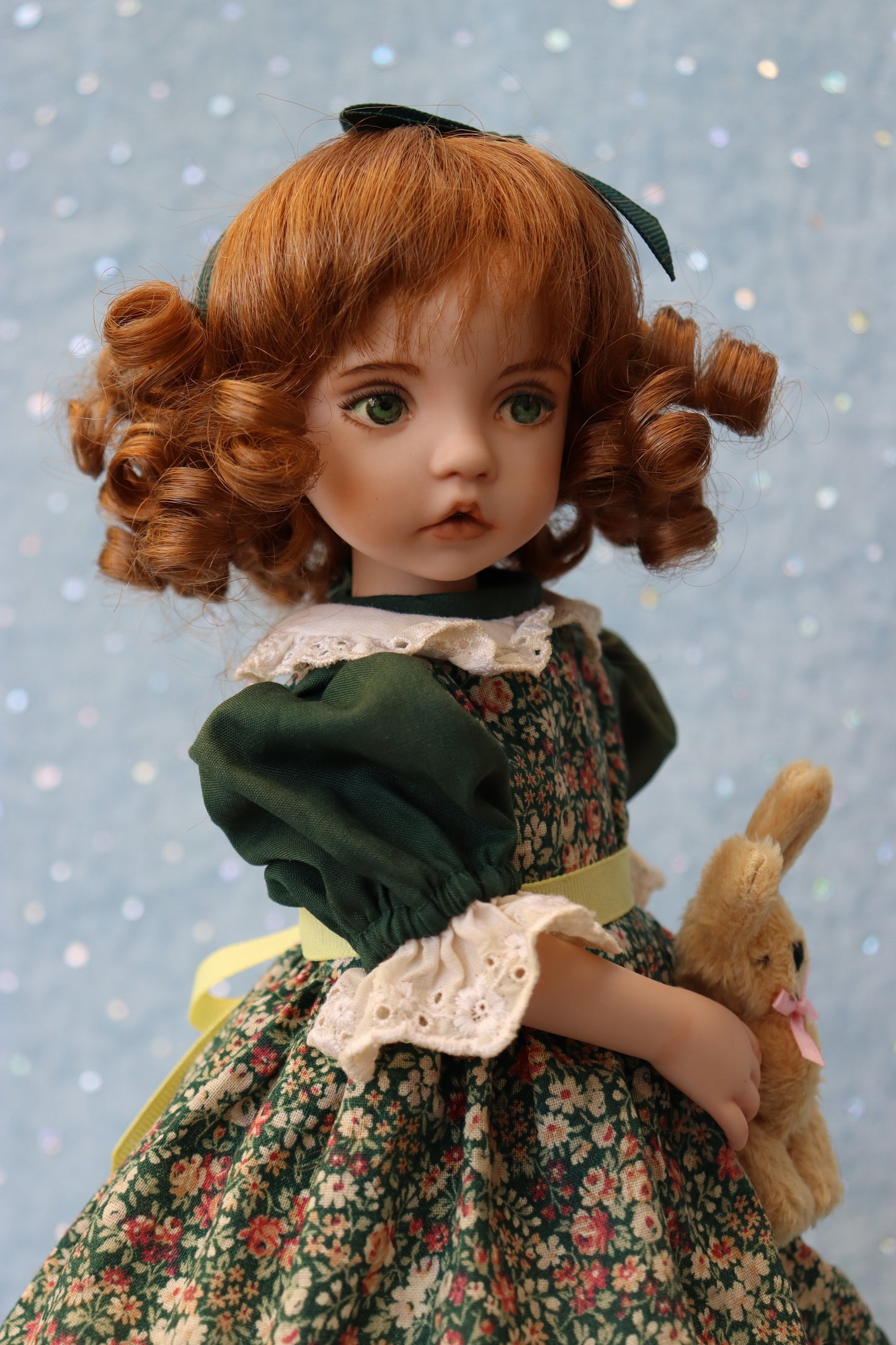 Nicole - OOAK - 12" Porcelain Doll - from Dianna Effner Expressions mold - MAFD