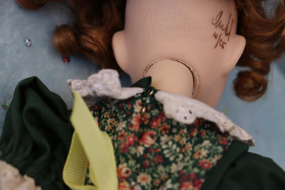 Nicole - OOAK - 12" Porcelain Doll - from Dianna Effner Expressions mold - MAFD