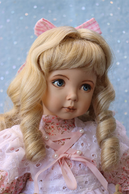 Portrait #1 - OOAK - 18" Porcelain Doll - from Dianna Effner Expressions mold - MAFD