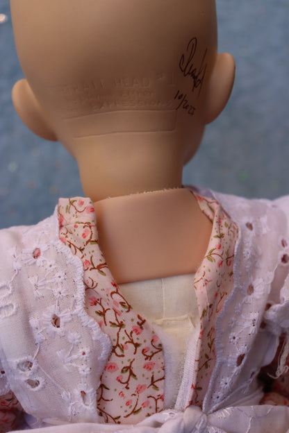 Portrait #1 - OOAK - 18" Porcelain Doll - from Dianna Effner Expressions mold - MAFD