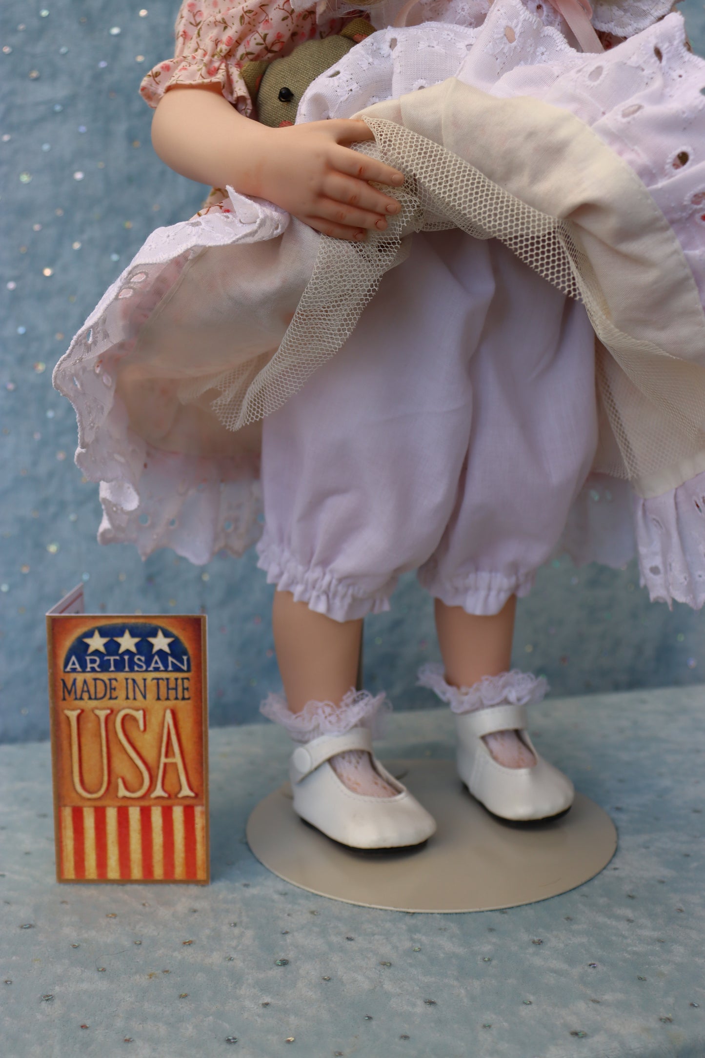 Portrait #1 - OOAK - 18" Porcelain Doll - from Dianna Effner Expressions mold - MAFD