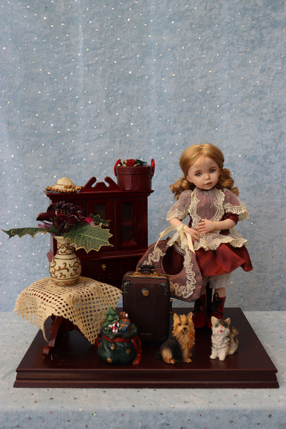 Jessica - OOAK - 11" Porcelain Doll - from Dianna Effner Expressions mold - MAFD