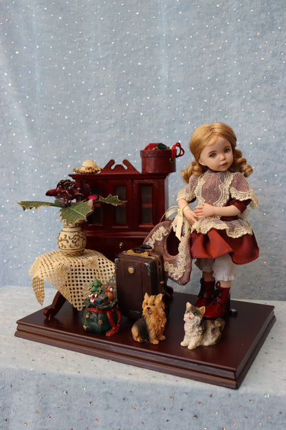 Jessica - OOAK - 11" Porcelain Doll - from Dianna Effner Expressions mold - MAFD