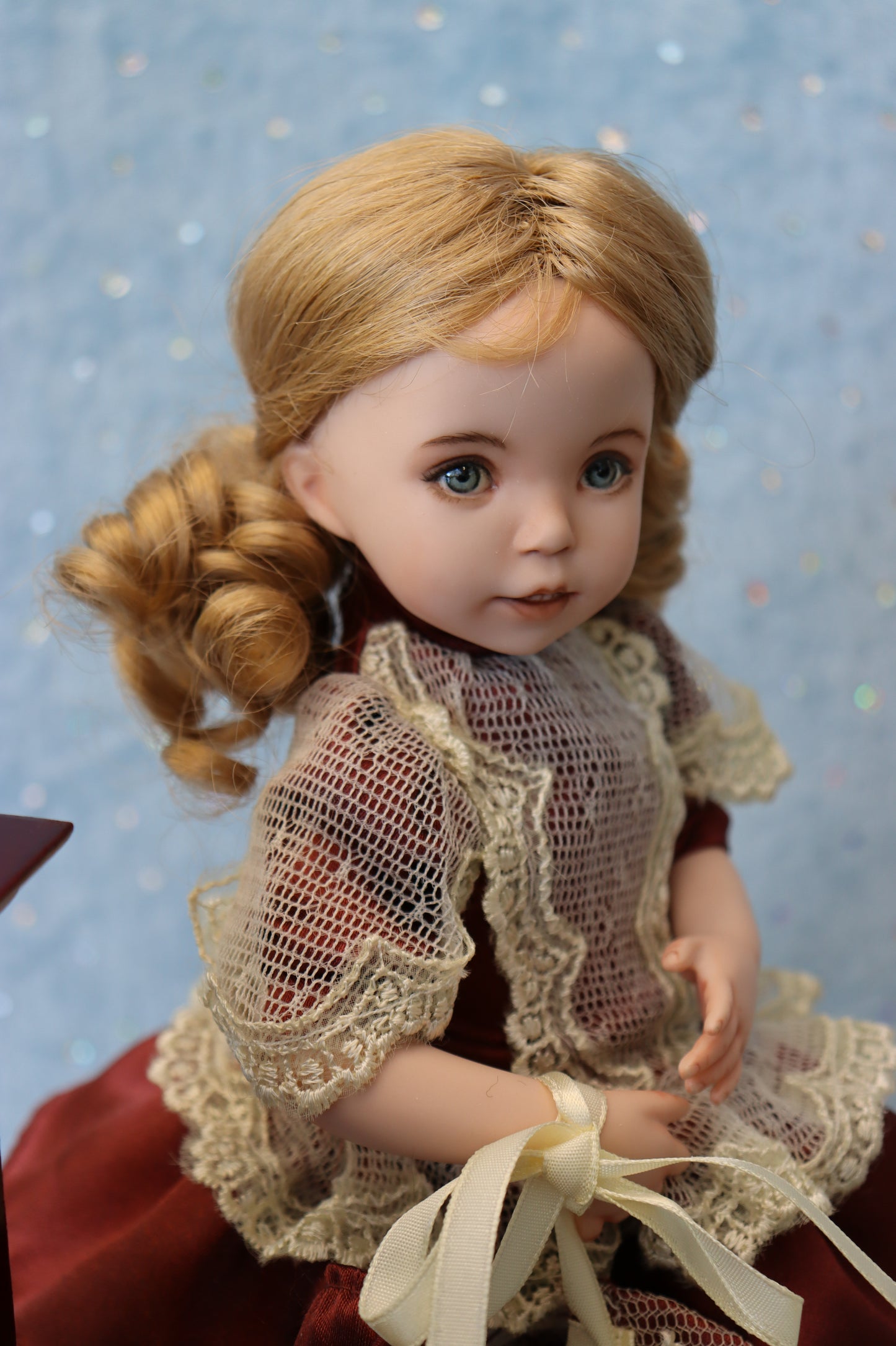 Jessica - OOAK - 11" Porcelain Doll - from Dianna Effner Expressions mold - MAFD
