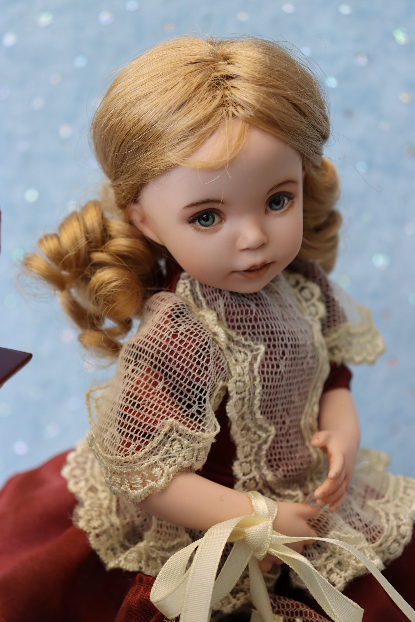 Jessica - OOAK - 11" Porcelain Doll - from Dianna Effner Expressions mold - MAFD