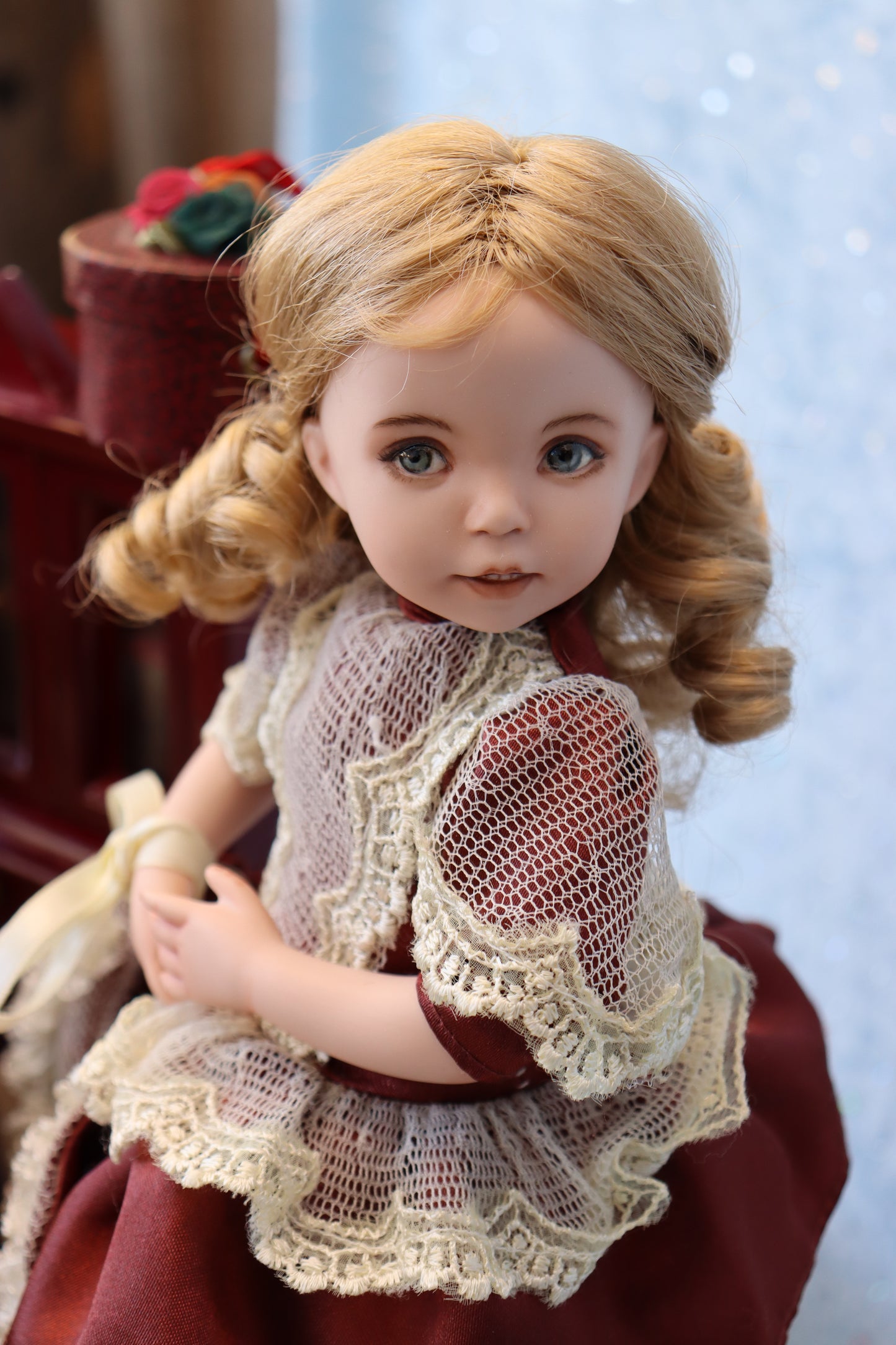 Jessica - OOAK - 11" Porcelain Doll - from Dianna Effner Expressions mold - MAFD