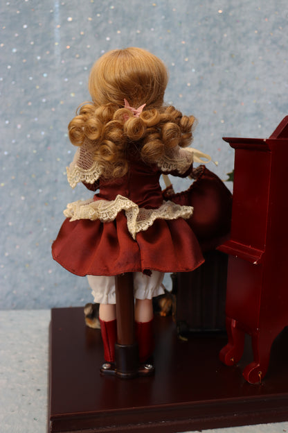 Jessica - OOAK - 11" Porcelain Doll - from Dianna Effner Expressions mold - MAFD