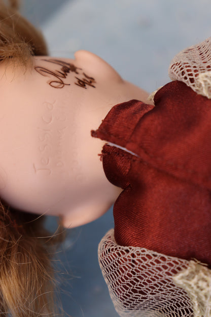 Jessica - OOAK - 11" Porcelain Doll - from Dianna Effner Expressions mold - MAFD