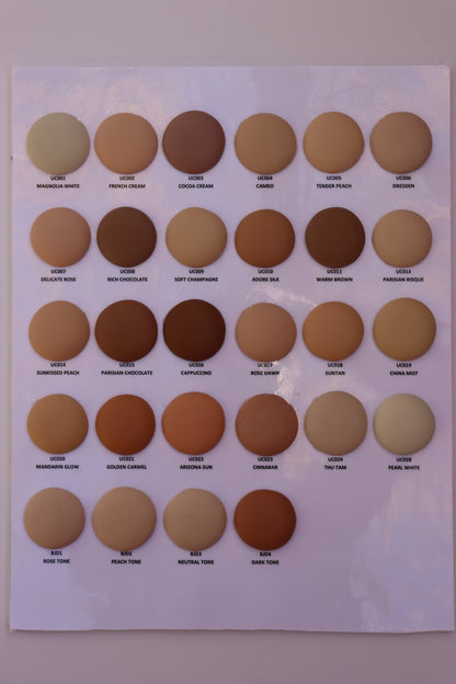 Ultra Chic - Porcelain Sample Chips