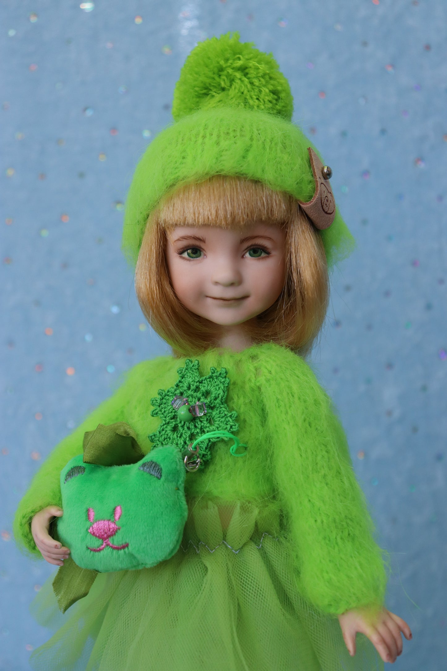 Little Darling #3 - OOAK - 11" Porcelain Doll - from Dianna Effner mold - MAFD