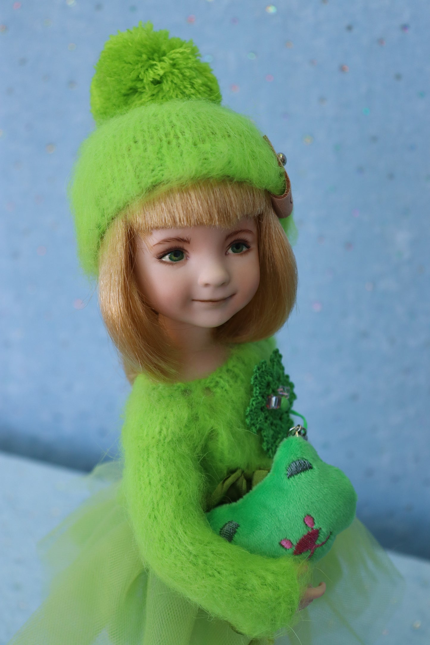 Little Darling #3 - OOAK - 11" Porcelain Doll - from Dianna Effner mold - MAFD