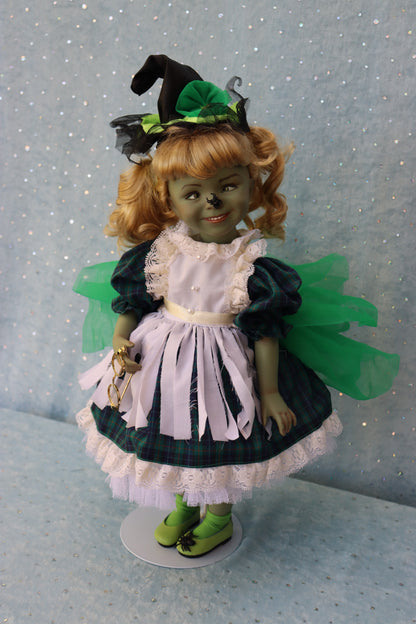 Carlie - OOAK - 14" Porcelain Doll - from Dianna Effner mold - MAFD